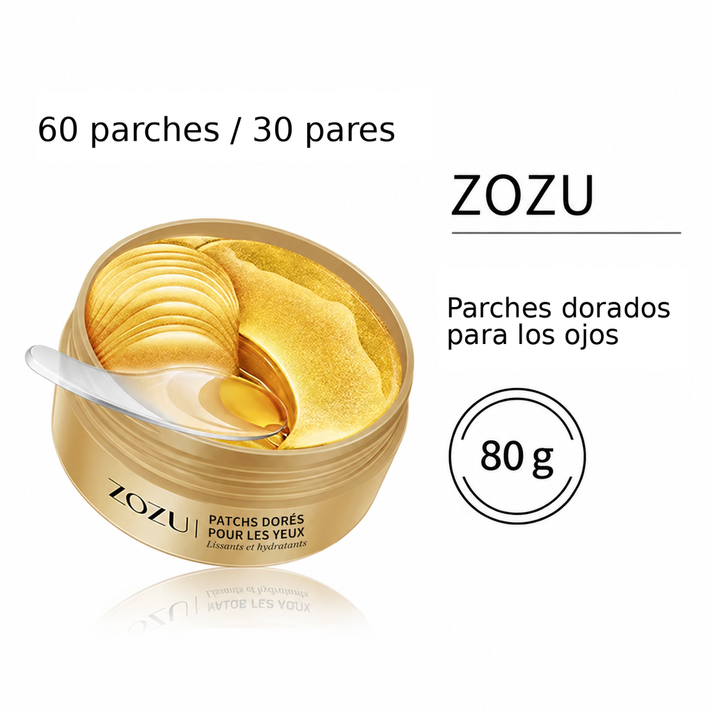 GlowEyes – Parches para el contorno de ojos de oro y aguacate