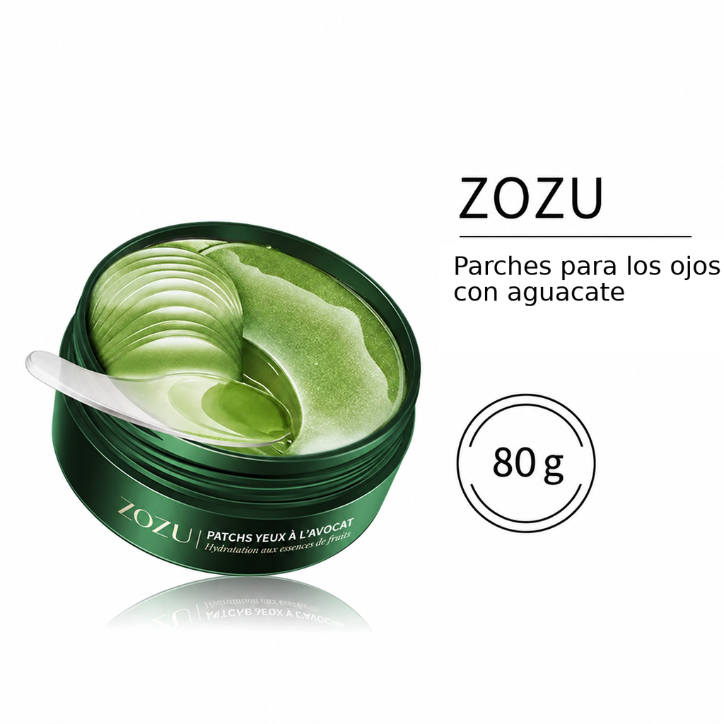 GlowEyes – Parches para el contorno de ojos de oro y aguacate